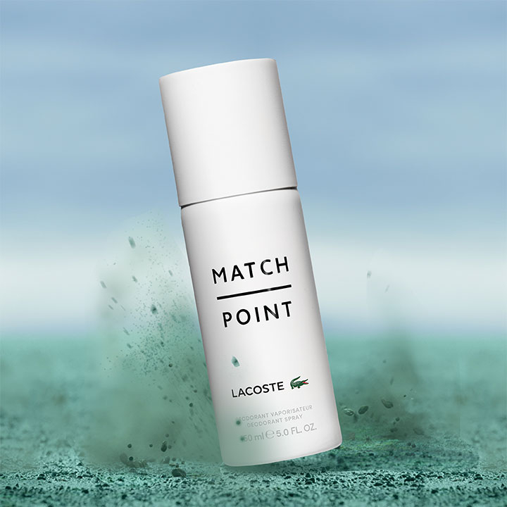 Lacoste Match Point Deo Spray, 150 ml. • Se pris (4 butikker) hos Hair Blog  »