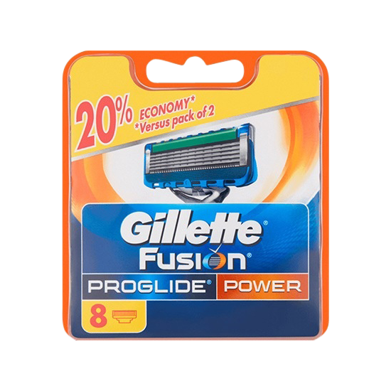 Køb Gillette Fusion Proglide Power Blades 8 stk.
